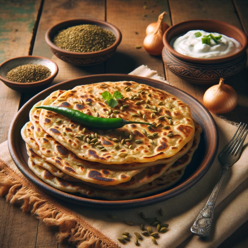 Ajwain paratha