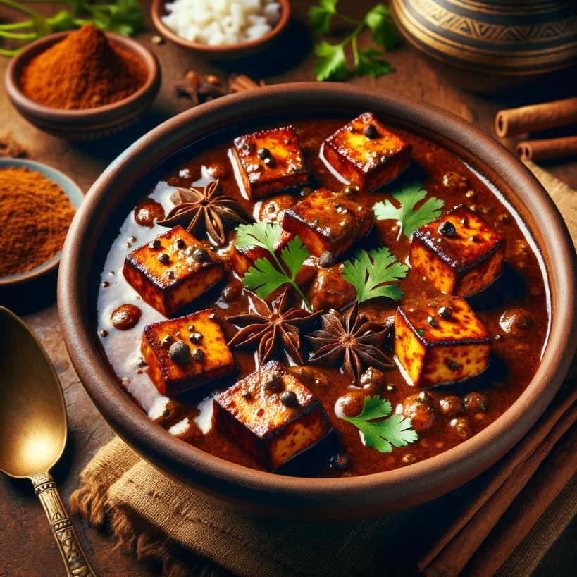 Chettinad paneer gravy