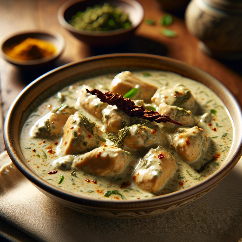 Chicken Methi malai