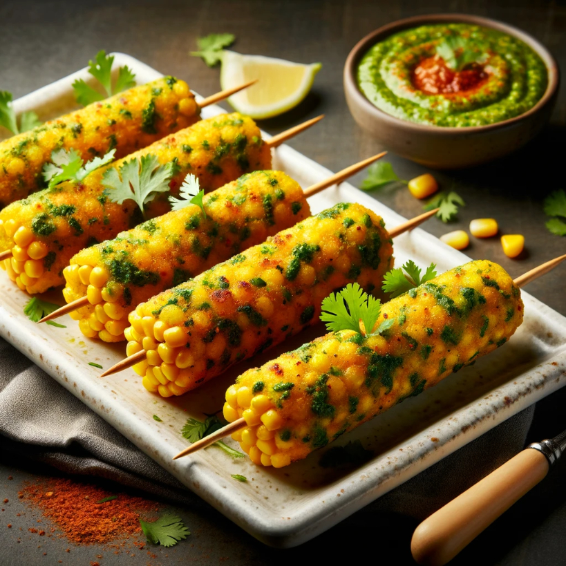 Corn kebab