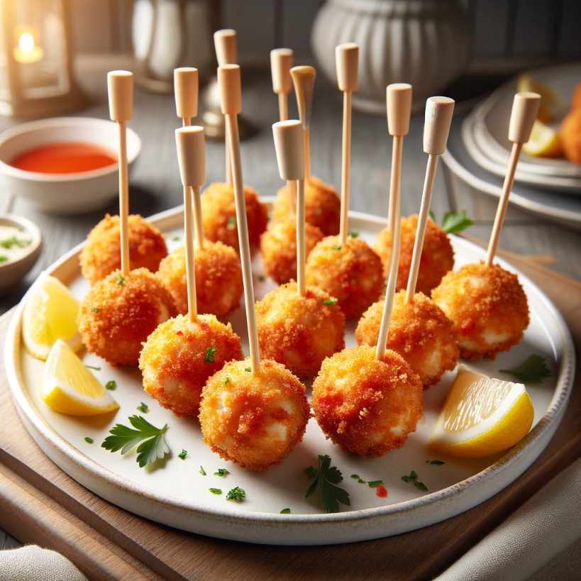 Crab lollipop