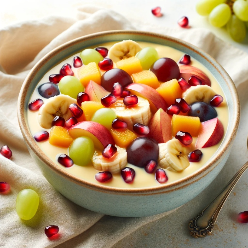 Fruit custard