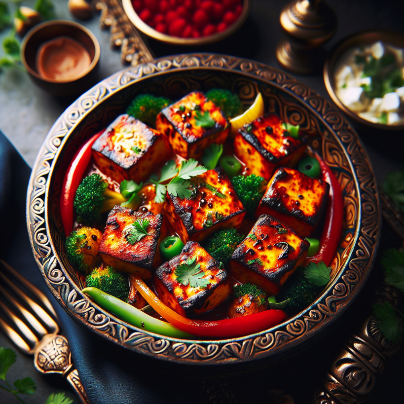 Hariyali paneer tikka