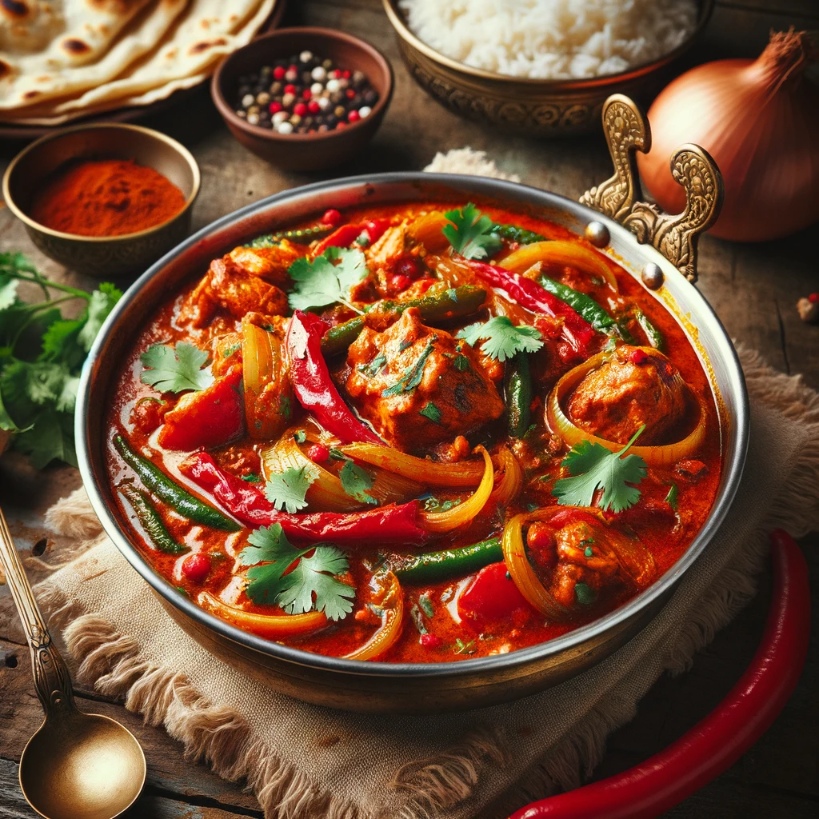 Kadai chicken