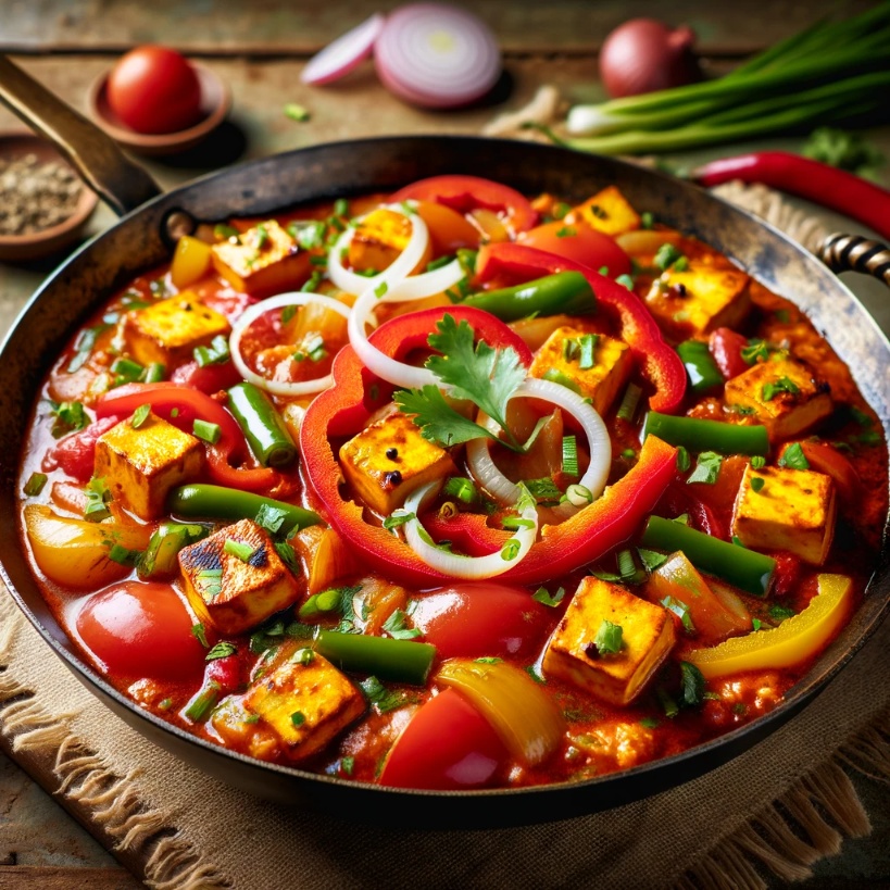 Kadai paneer