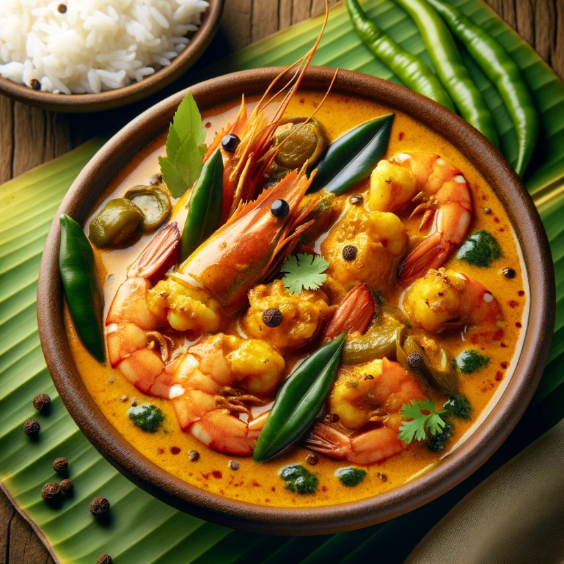 Malabari prawn curry