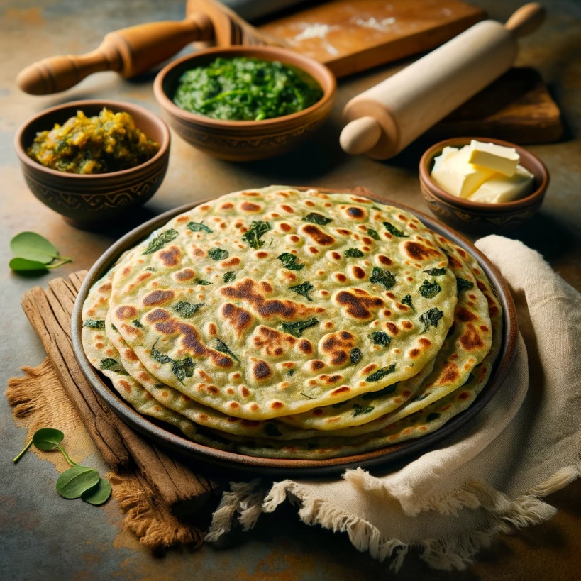 Methi paratha