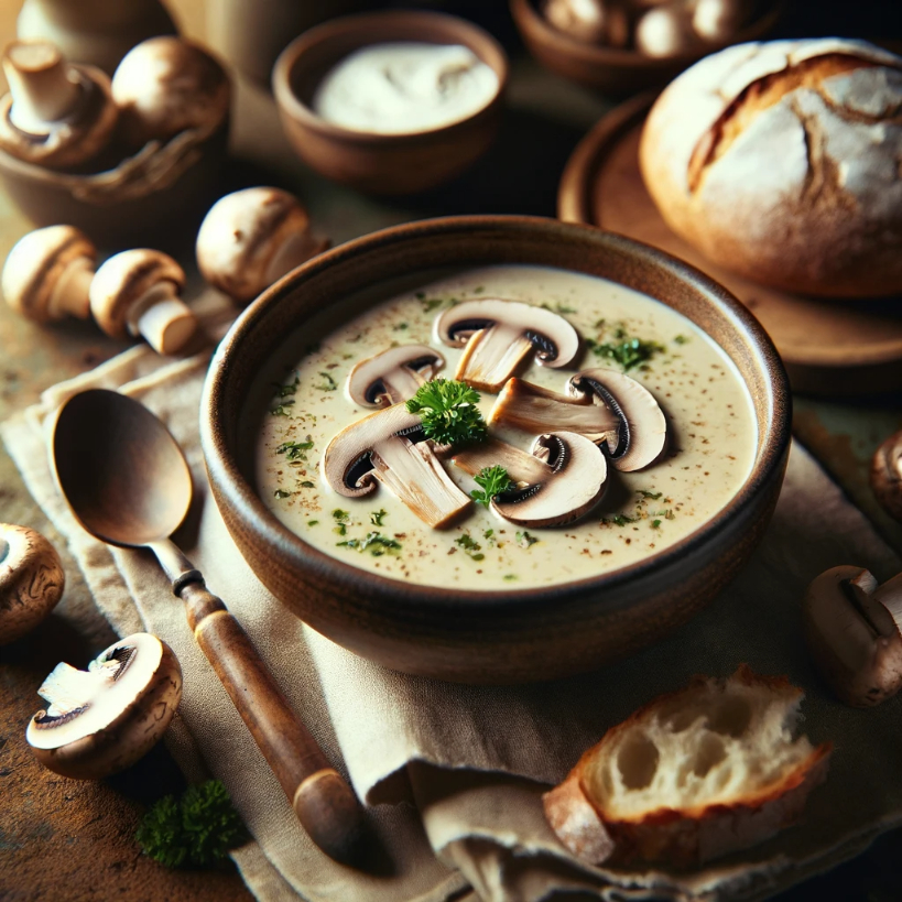 Mushroom soup