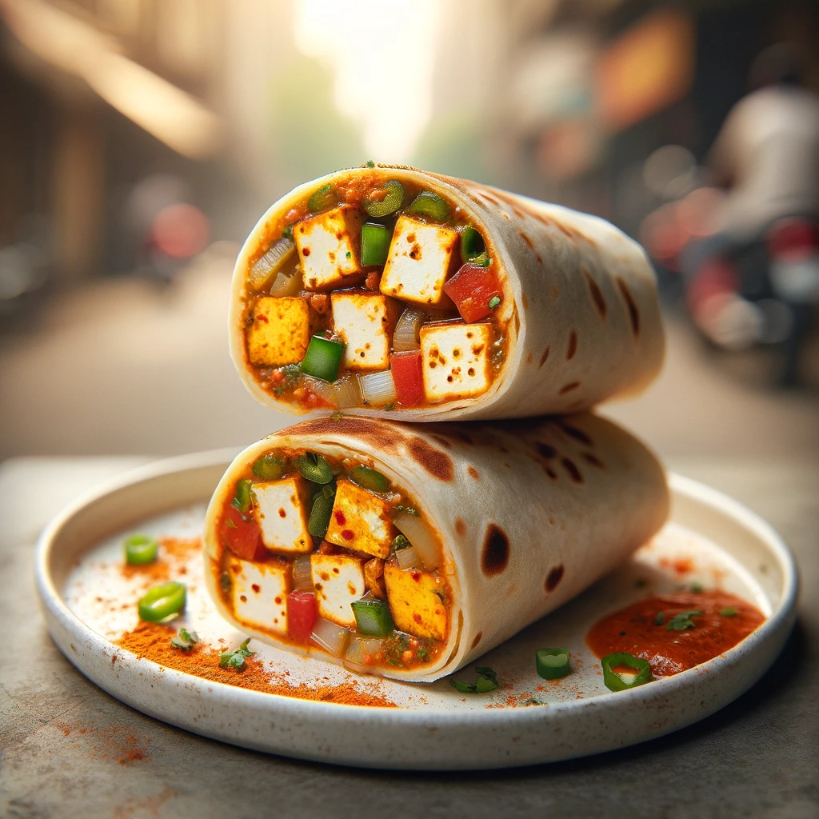 Paneer roll