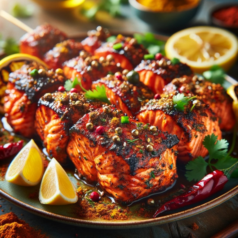 Salmon Tikka