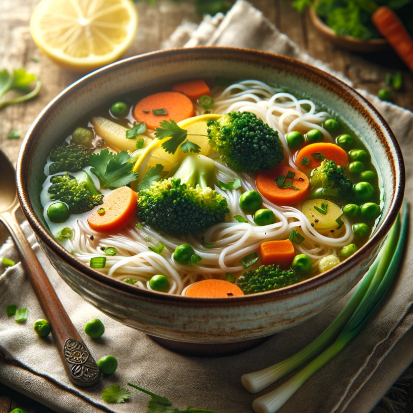 Veg Noodles Soup